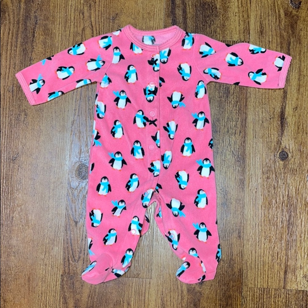 Carter’s Long Sleeve Buttoned Onesie